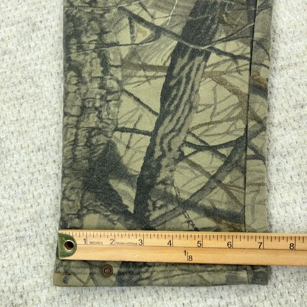 Vintage Jerzees Camo Sweatpants Men‎ Medium Cargo Jogger 90s Y2K USA Hardwoods
